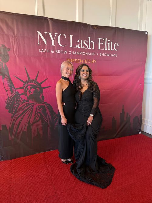Swan Thang at the NYC Lash Elite Championship