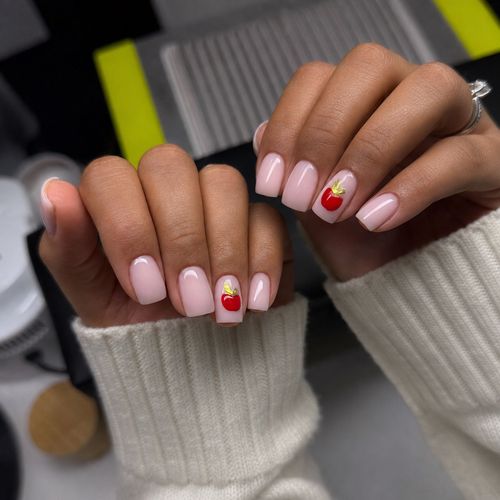 Pink set with heart detail