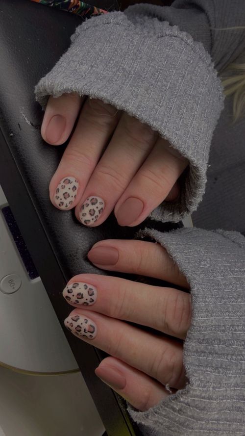 Snowflake nail art