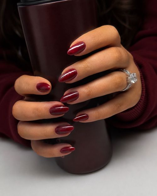 Deep wine long set