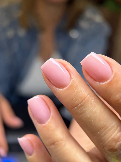 Soft pink builder gel set